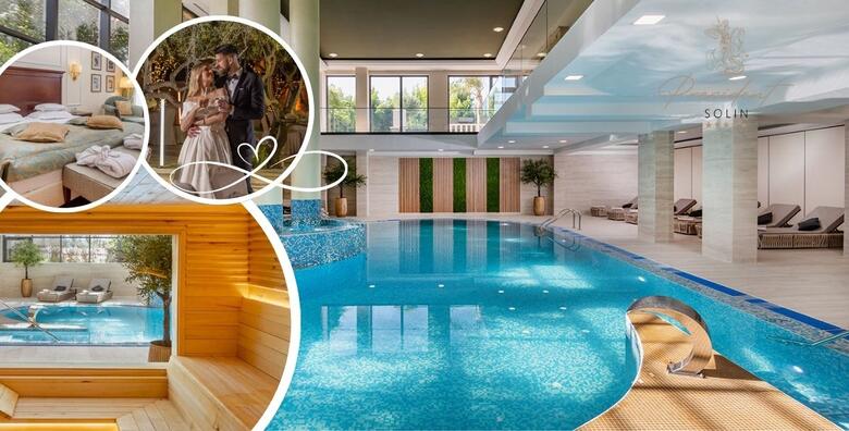 Romantičan odmor u Hotelu President Solin 5* - 2 ili 3 noćenja s doručkom za  dvoje i korištenje unutarnjeg grijanog bazena, jacuzzija, sauna i relax zone