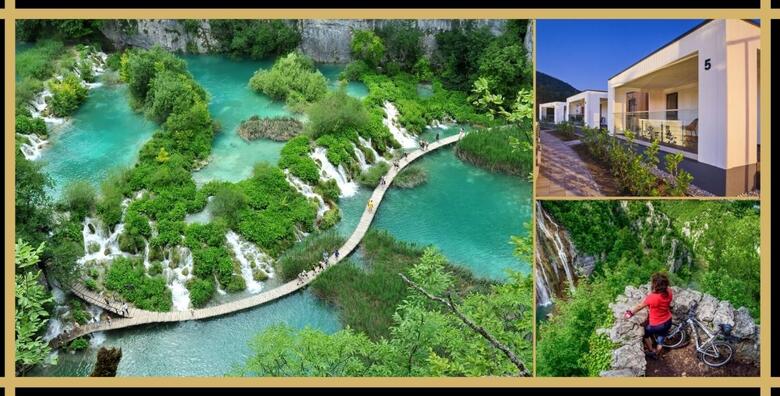 Proljetni bijeg na Plitvice uz 1 ili 2 noćenja s doručkom za 2 ili 4 osobe u luksuznim mobilnim kućicama + uključene ulaznice za NP Plitvička jezera