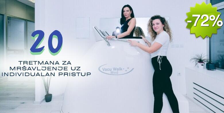 20 TRETMANA ZA MRŠAVLJENJE UZ INDIVIDUALAN PRISTUP! Vježbanje u fit box-u u salonu Healthy lines!