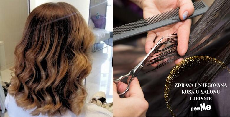 Zablistajte uz bojanje izrasta ili pramenove te fen frizuru i njegu maskom u salonu ljepote New Me
