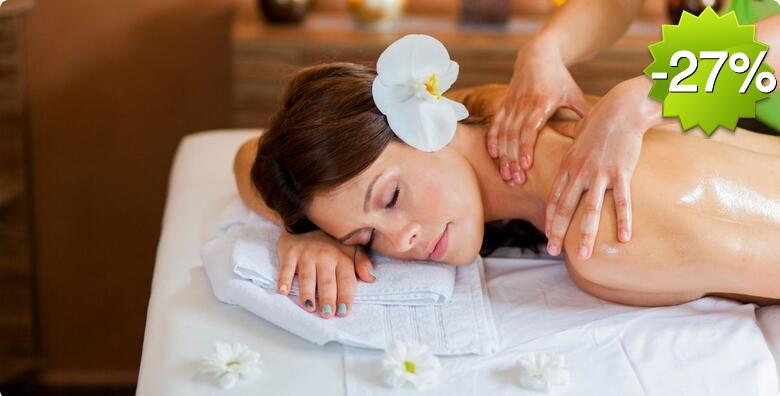 Riješite se bolova u leđima, opustite nervni sistem i poboljšajte protok krvi uz masažu leđa ili masažu cijelog tijela u Studiju ljepote Manuela