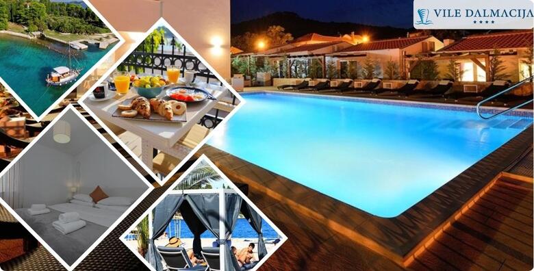 USKRS I PRAZNIK RADA NA UGLJANU - 2 ili 5 noćenja s polupansionom za 2 osobe i gratis 1 dijete do 9,99 godina u apartmanu Vile Dalmacija 4*