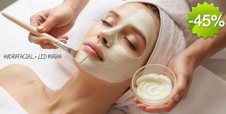 Podarite svome licu dubinsku čistoću i blistav sjaj uz hydrafacial i led masku u Beauty salonu LaVi