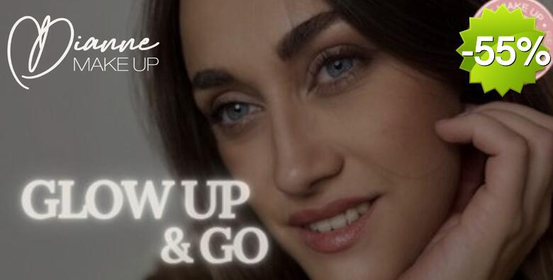 Naučite šminkati kao profesionalac: Glow Up & Go online edukacija, od njege kože do savršenog Make Up-a