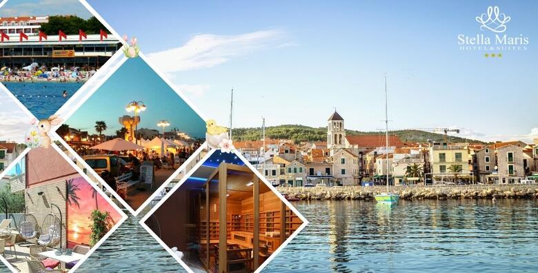 USKRSNA ČAROLIJA U VODICAMA - 2 noćenja s polupansionom za 2 odraslih + GRATIS paket za 2 djece u Hotelu Stella Maris 3* uz opuštanje u privatnoj wellness oazi