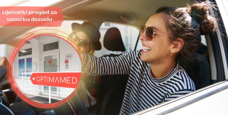 Liječnički pregled za vozačku dozvolu - pregled za A ili B kategoriju u Ustanovi OptimaMed