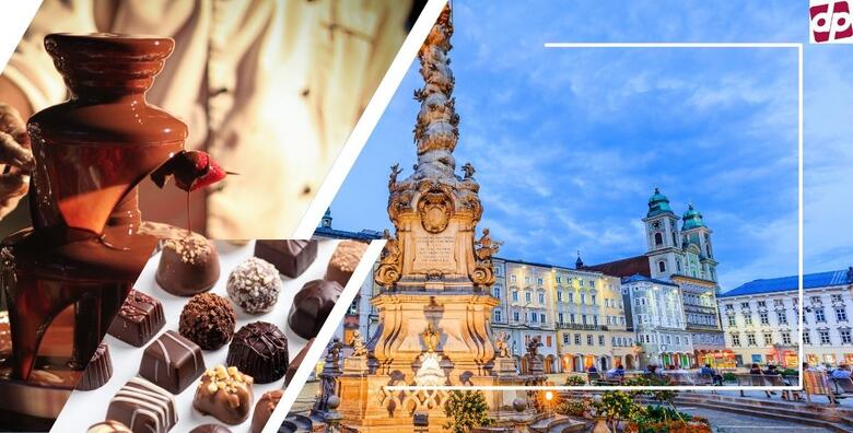 SVIJET PRALINA I LINZ - zavirite u svijet pralina koji je posvećen čaroliji okusa te razgledajte grad poznat po umjetnosti i kreativnosti