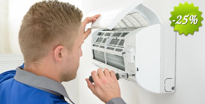 SERVIS KLIME - čišćenje, odmašćivanje unutarnjih dijelova, dezinfekcija unutarnje jedinice, kontrola radne tvari, sklopova te dijagnostika kvara