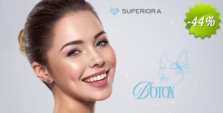 Estetski tretman pomlađivanja jedne regije lica - glatka koža i svjež izgled zahvaljujući preciznoj aplikaciji 50 jedinica u Poliklinici Superiora