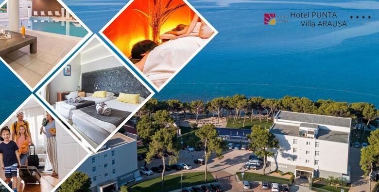 ALL INCLUSIVE LIGHT PROLJETNI ODMOR u Hotelu Punta 4* ili Villi Arausi, Vodice - 2 noći za 2 osobe + GRATIS paket za 2 djece uz korištenje Spa zone, unutarnjeg bazena i sauna