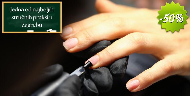 Bazni tečaj za nokte - naučite tehnike manikure, gel laka, trajnog laka, francuske manikure te produženje noktiju u organizaciji Ustanove Dominus