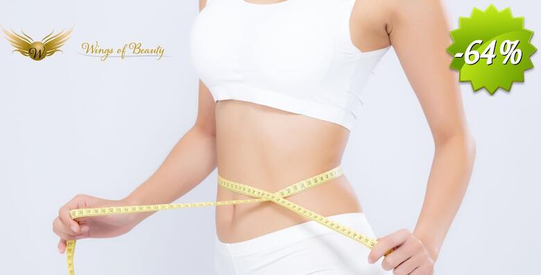 Učinkovito smanjite masne naslage i zategnite mišiće uz 3 tretmana lipolaserom i 3 tretmana elektrostimulacije u kozmetičkom salonu Wings of Beauty