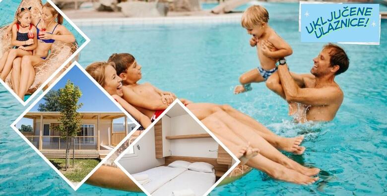 Obiteljska zabava u TERMAMA ČATEŽ - 2, 3, 4 ili 5 noćenja za do 6 osoba u Mediteran mobilnim kućicama uz kupanje u najvećem vodenom parku u srednjoj Europi