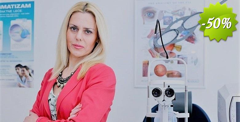 Kompletan oftalmološki pregled vida za odrasle i djecu iznad 10 godina starosti u Poliklinici za oftalmologiju Blue Vision