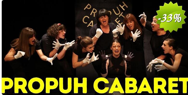 19. GUMBEKOVI DANI, festival kabareta i komedija - PROPUH CABARET kritični prema sebi samima aktualiziraju vlastite strahove, nade, neuspjehe i dobitke