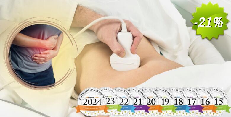 UZV pregled abdomena i urotrakta uz odmah gotove rezultate u Specijalističkoj ordinaciji obiteljske medicine dr. Davor Mlikotić proglašenog Najdoktorom već 10. godinu za redom