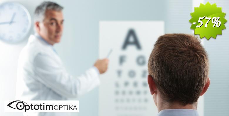 TOP AKCIJA! Kompletan oftalmološki pregled za 2 osobe s popustima na dioptrijske naočale, kontaktne leće i otopinu u Poliklinici Optotim