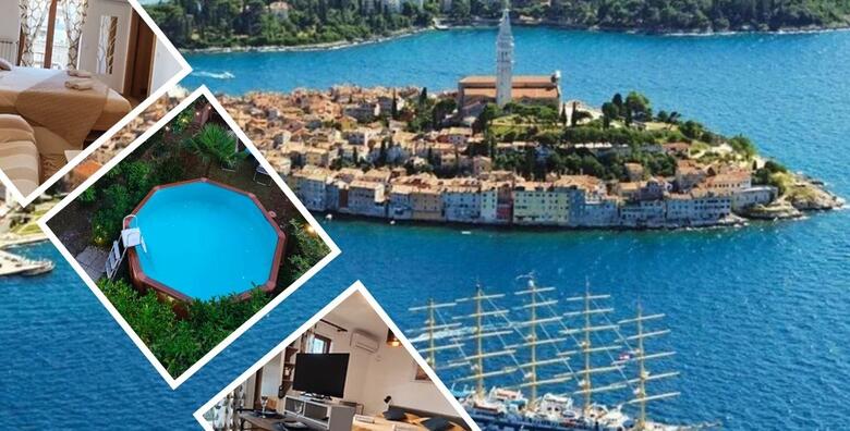 ROVINJ - istražite šarmantni istarski grad uz 2 noćenja za dvoje + gratis paket za 1 dijete do 13,99 godina u Apartmanima Marina 3*