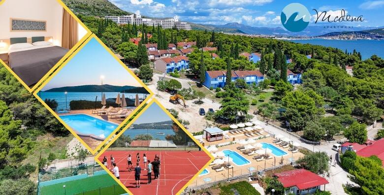 Odmor uz more u Apartmanima Medena 4* - 3 noćenja s polupansionom za 2 ili 4 osobe + gratis paket za 1 dijete do 11,99 godina uz pristup bazenima i sportskim terenima