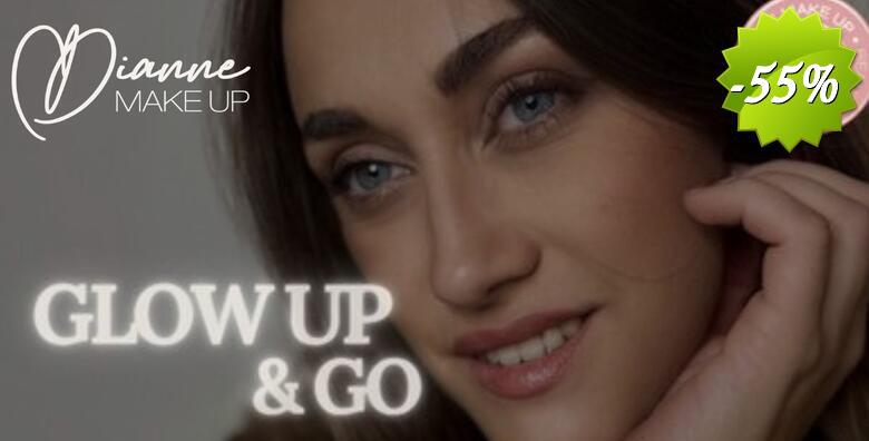 Naučite šminkati kao profesionalac: Glow Up & Go online edukacija, od njege kože do savršenog Make Up-a