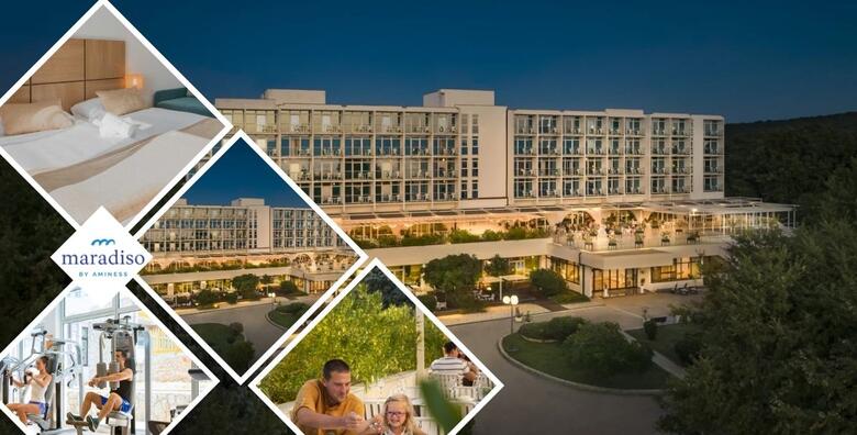 POSEBNA PONUDA! Ljeto u Magal Maradiso Hotelu 3* by Aminess - 4 ili 7 noćenja s polupansionom za 2 odrasle osobe i 1 dijete na samo 100 metara od plaže