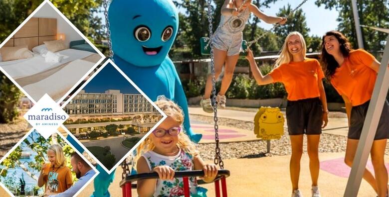 POSEBNA PONUDA! Početak ljeta u Magal Maradiso Hotelu 3* by Aminess - 4 noćenja s polupansionom za 2 odrasle osobe i 1 dijete na samo 100 metara od plaže