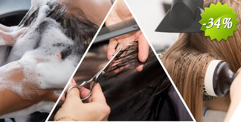 Pranje, šišanje i fen frizura na kratkoj i poludugoj kosi za zdraviju kosu i savršen izgled u Salonu S