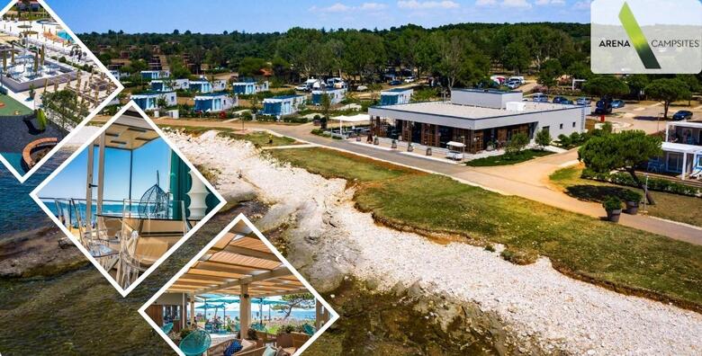 MEDULIN - odmor za cijelu obitelj ili prijatelje uz 2 noćenja za do 5 osoba u mobilnim kućicama Kampa Arena Grand Kažela 4*