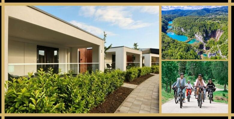 Travanj na Plitvicama - opustite se u prekrasnoj prirodi uz 1 ili 2 noćenja s doručkom za 2 ili 4 osobe u luksuznim mobilnim kućicama