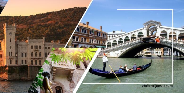 MALA TALIJANSKA TURA - razgled romantičnih gradova Venecije, Sirmionea, Verone i Trsta te najvećeg talijanskog jezera uz 2 noćenja u bungalovima