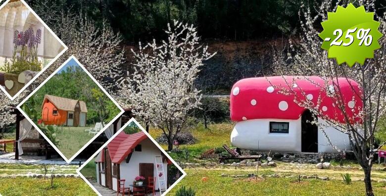 SKRADIN - doživite poseban odmor u kućici kao iz bajke uz 2 noćenja za do 5 osoba u Krka Fairytale Village-u