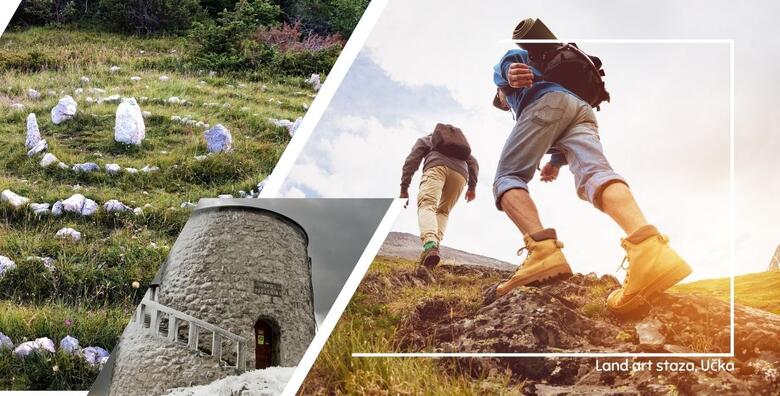LAND ART STAZA, UČKA - šetnja čarobnom stazom ispunjena umjetničkim radovima koji su nastali u prirodi od prirodnih materijala nađenih na licu mjesta