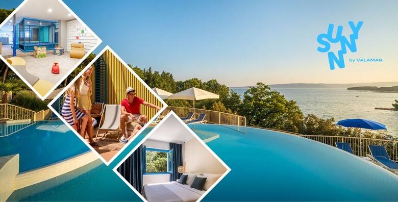 Sunny Krk by Valamar - zabavan proljetni odmor uz 2 noćenja i doručak, brunch te večeru za 2 osobe ili 2 osobe i 1 dijete uz korištenje vanjskog bazena s jacuzzijem