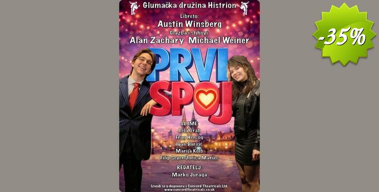 Mjuzikl ˝PRVI SPOJ˝- osjetite dašak Brodwaya u Histrionskom domu i pogledajte duhoviti mjuzikl koji prati prvi spoj Davida i Karle