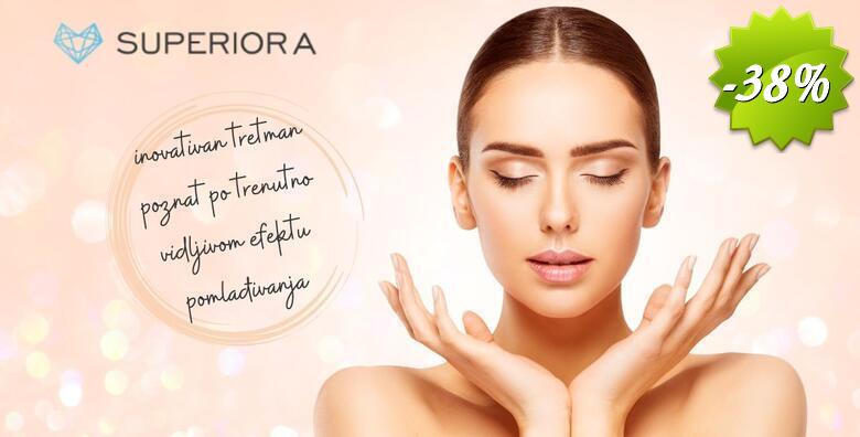 Nekirurški lifting lica - pomladite lice tretmanom mezonitima koji potiču proizvodnju kolagena, osiguravaju tonus i čvrstoću kože u Poliklinici Superiora