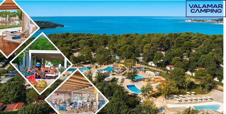 Camping Lanterna 4* by Valamar - obiteljski odmor uz 2 noćenja  za do 4 osobe i 2 djece do 11,99 godina u kamping kućici u Poreču