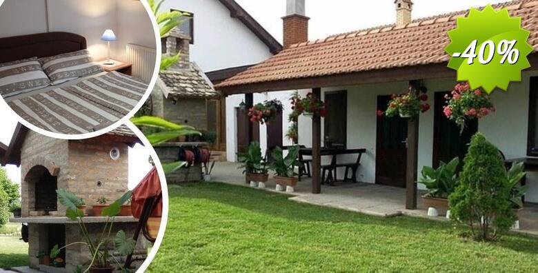 ODMOR U BARANJI - posjetite Kneževe vinograde i Beljski vinskipodrum uz 2 noćenja za 2 osobe u sobama 3*