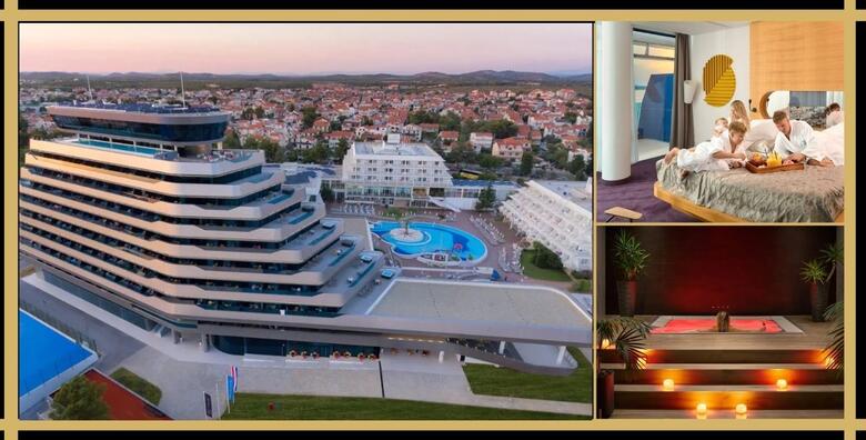 Vaš proljetni bijeg uz more u hotelu Olympia Sky 4*, Vodice - 2 noćenja s polupansionom za 2 osobe i do 2 djece uz korištenje unutarnjeg bazena i wellness centra