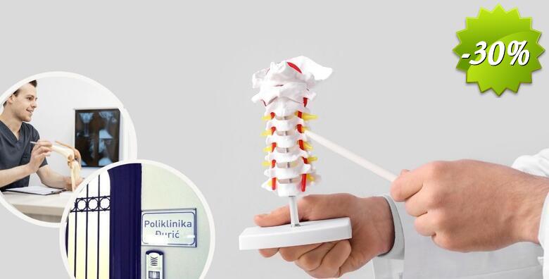 Specijalistički pregled ortopeda i konzultacije u Poliklinici Đurić