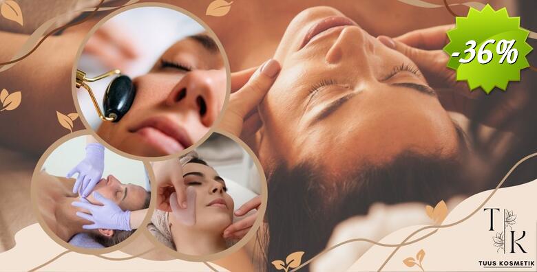 Zagladite i učvrstite kožu te postignite efekt liftinga uz masažu lica po izboru u NOVOOTVORENOM Tuus Kosmetik