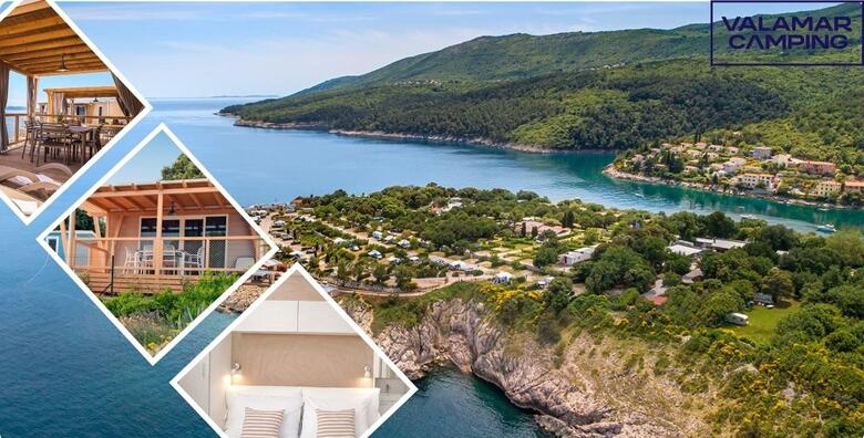 RABAC - potpuno opuštanje u mobilnim kućicama uz 2 noćenja za do 4 osobe i 2 djece do 11,99 godina u Valamar Camping Marina 4*