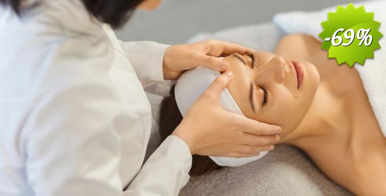 Ultrazvučno čišćenje lica špatulom uz njegu lica pilingom, maskom i masažom te dijamantna mikrodermoabrazija u Glam Lab-u