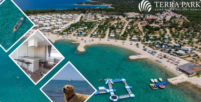 Proljeće u Novalji, Pag - 2 noćenja s polupansionom za 2 odrasle osobe i 2 djece do 4,99 godina u mobilnim kućicama Terra Park Phalaris