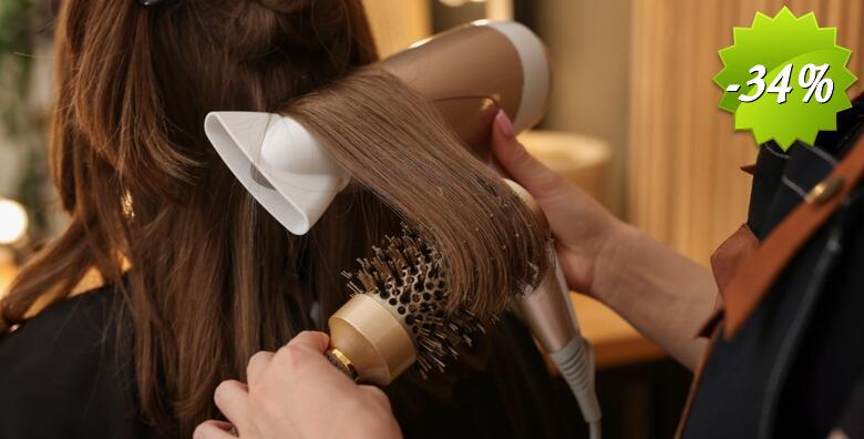 Pranje, šišanje i fen frizura na kratkoj i poludugoj kosi za zdraviju kosu i savršen izgled u Salonu S