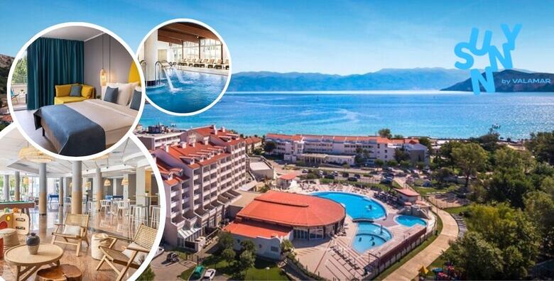 Hotel Sunny Baška by Valamar - ljetni odmor od 3, 5 ili 7 noćenja za 2 ili 3 osobe + GRATIS paket za 1 dijete do 1,99 godina uz korištenje vanjskog i unutarnjeg bazena