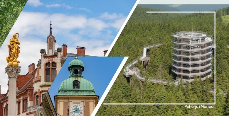 POHORJE I MARIBOR - prošećite šetnicom Pot med krošnjami s koje se pruža veličanstven pogled na pohorsku šumu te posjetite Maribor