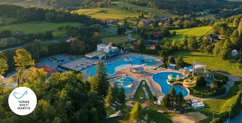 Vikend u Hotelu Terme Sveti Martin 4* - odmor u prvom Healthness resortu u Europi! 2 noćenja s polupansionom za 2 osobe + gratis paket za 2 djece uz korištenje bazena
