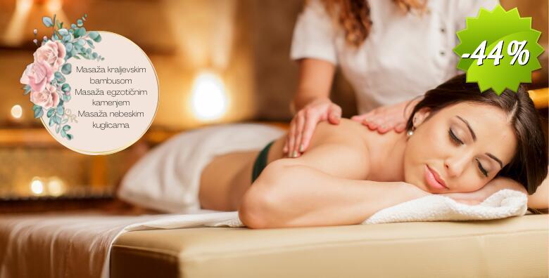 Masaža cijelog tijela po izboru - tretman kraljevskim bambusom, egzotičnim kamenjem ili nebeskim kuglicama u Jean d`Arcel Medical & Beauty Institutu