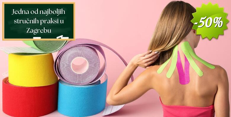 Tečaj kinesio taping - naučite pravilno postavljanje kinezioloških traka na kožu za ublažavanje boli i poboljšanje zacjeljivanja mekih tkiva u Ustanovi Dominus