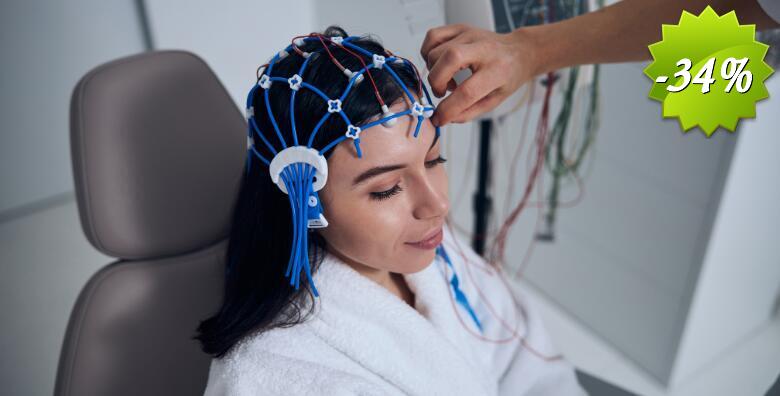 EEG s pisanim nalazom - pretraga za dijagnosticiranje epilepsije, upalnih bolesti mozga, poremećaja svijesti, glavobolja, migrena, poremećaja spavanja te ostalih oblika smetnji